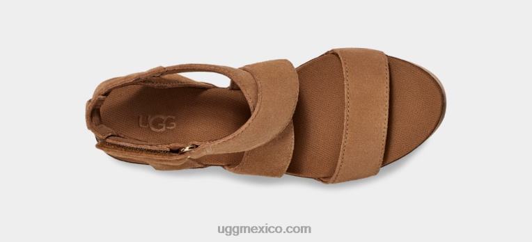 castaña 00NF492 UGG mujer tobillo ileana