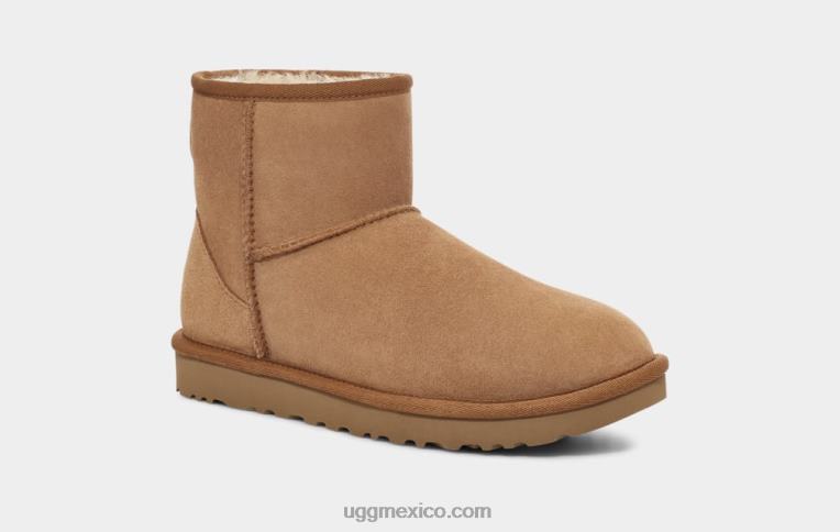 castaña 00NF5 UGG mujer mini clásico regenerado