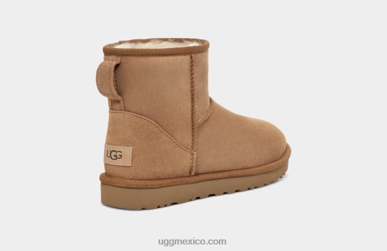castaña 00NF5 UGG mujer mini clásico regenerado