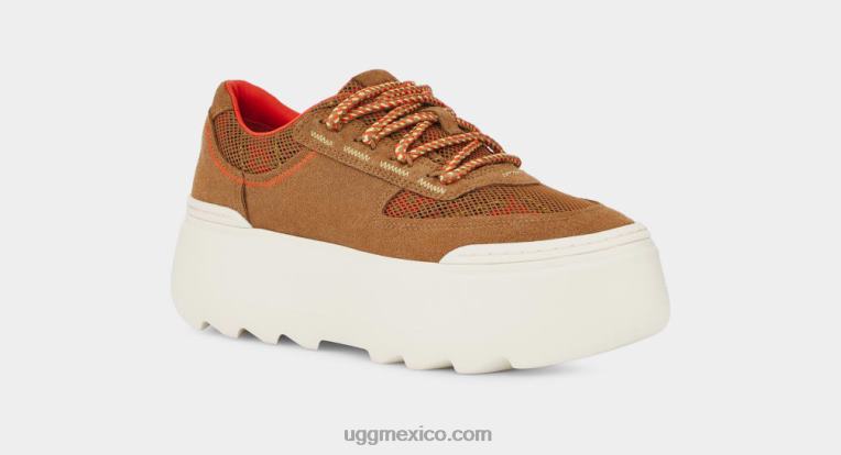 castaña 00NF529 UGG mujer Trenza marin mega lace heritage