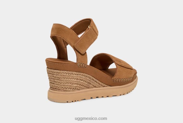 castaña 00NF558 UGG mujer correa de ileana