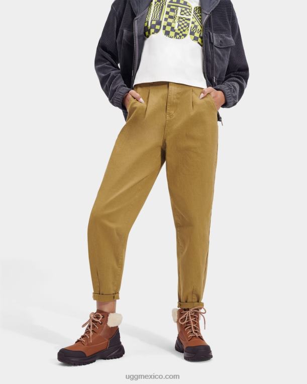 castaña 00NF562 UGG mujer yose pelusa v2