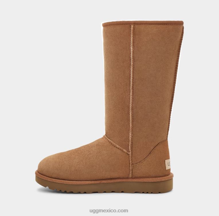 castaña 00NF564 UGG mujer bota clásica alta ii