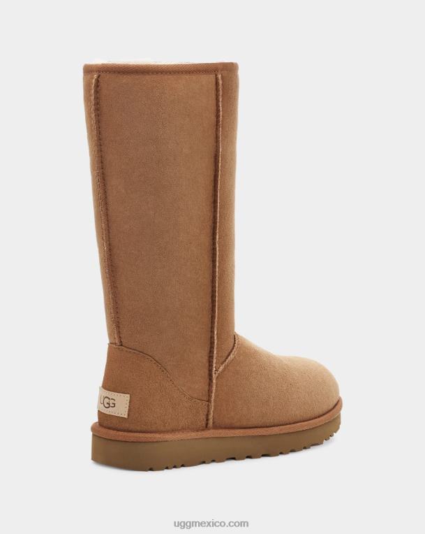 castaña 00NF564 UGG mujer bota clásica alta ii