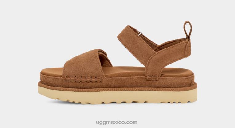 castaña 00NF575 UGG mujer estrella dorada