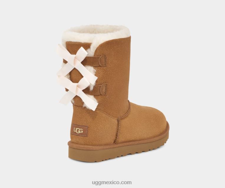 castaña 00NF631 UGG mujer brillo del arco de bailey