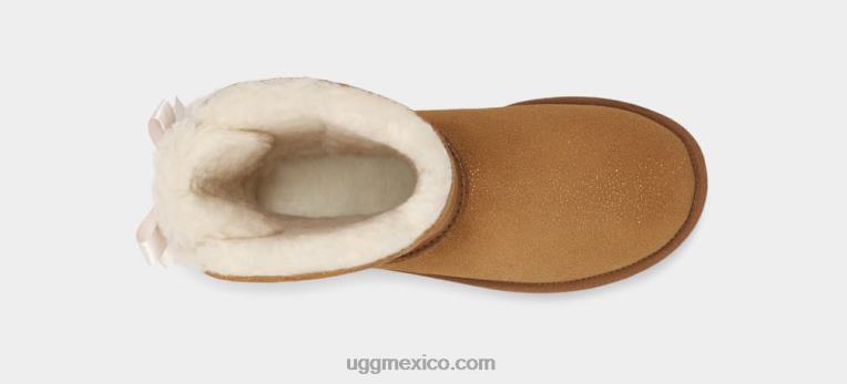 castaña 00NF631 UGG mujer brillo del arco de bailey