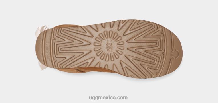 castaña 00NF631 UGG mujer brillo del arco de bailey