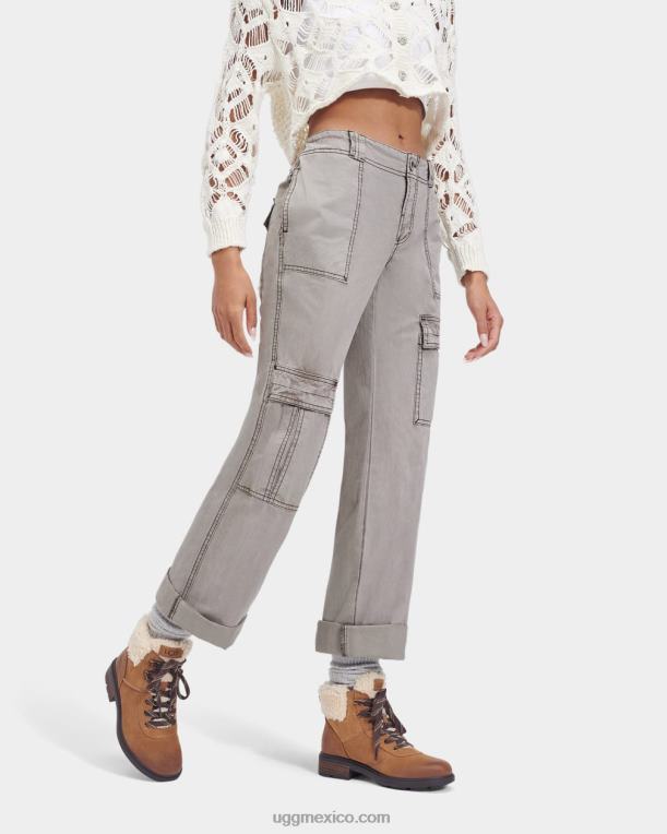 castaña 00NF663 UGG mujer harrison encaje acogedor