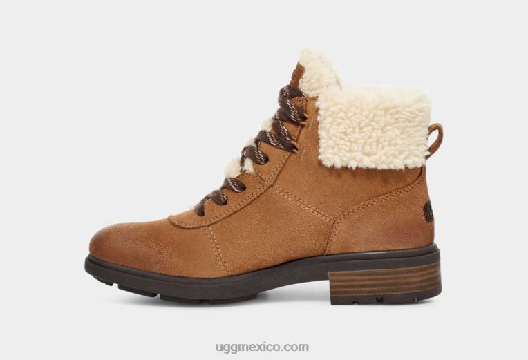castaña 00NF663 UGG mujer harrison encaje acogedor