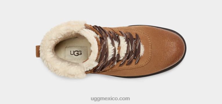 castaña 00NF663 UGG mujer harrison encaje acogedor