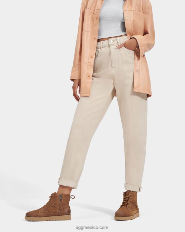 castaña 00NF708 UGG mujer encaje deconstruido