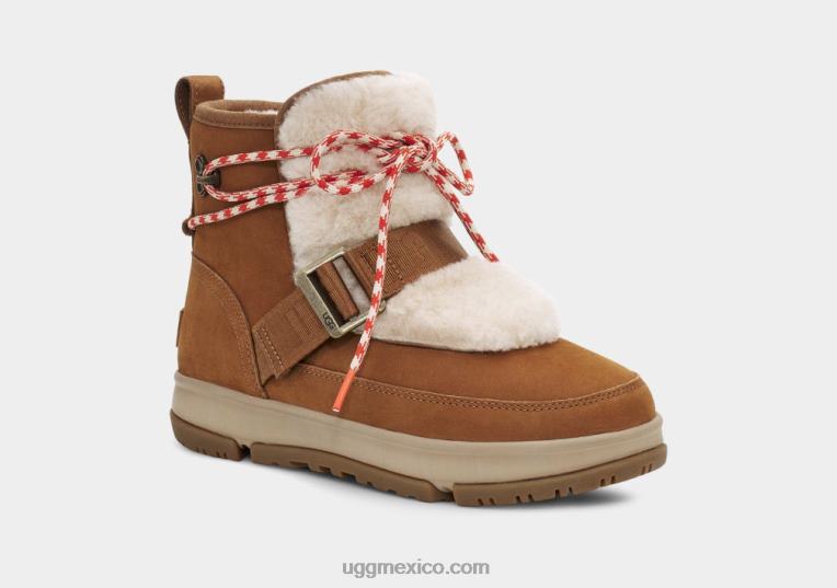 castaña 00NF742 UGG mujer excursionista clima clásico
