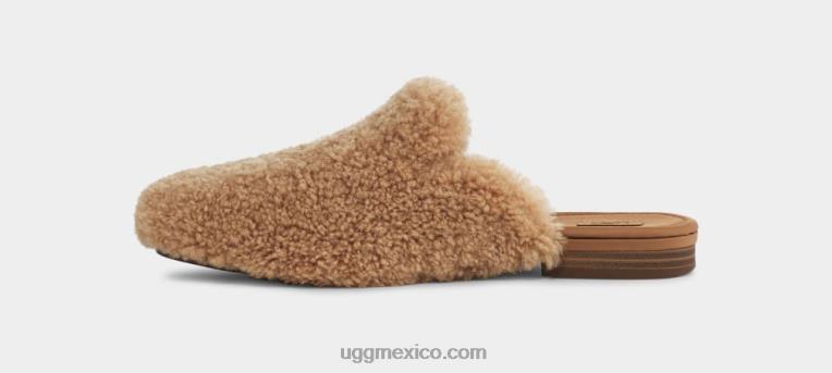 castaña 00NF745 UGG mujer mula acogedora janaya