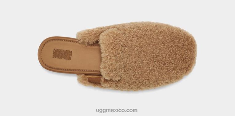 castaña 00NF745 UGG mujer mula acogedora janaya