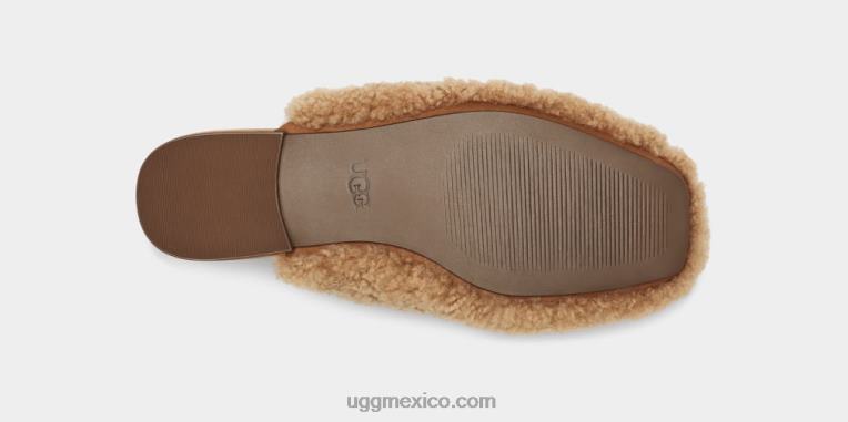 castaña 00NF745 UGG mujer mula acogedora janaya
