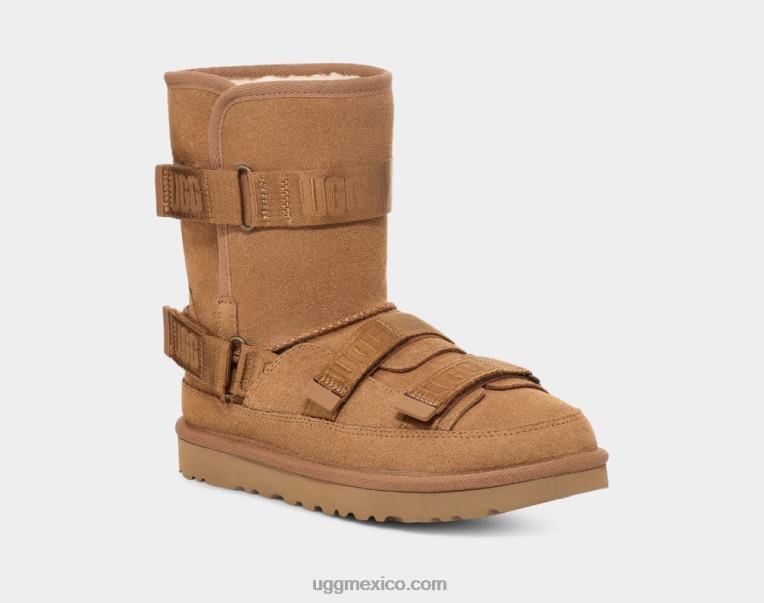 castaña 00NF851 UGG mujer híbrido corto clásico