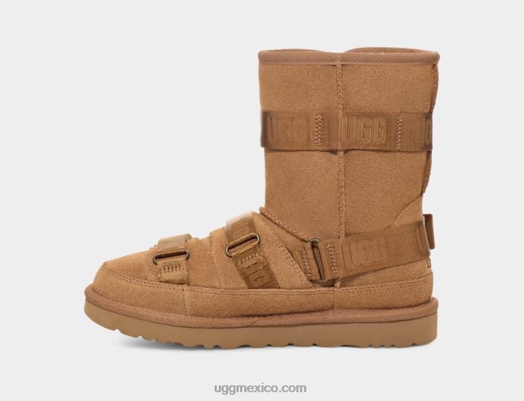 castaña 00NF851 UGG mujer híbrido corto clásico