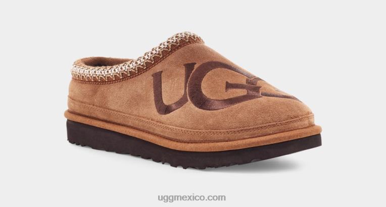castaña/espresso 00NF208 UGG hombres logotipo de tasmania