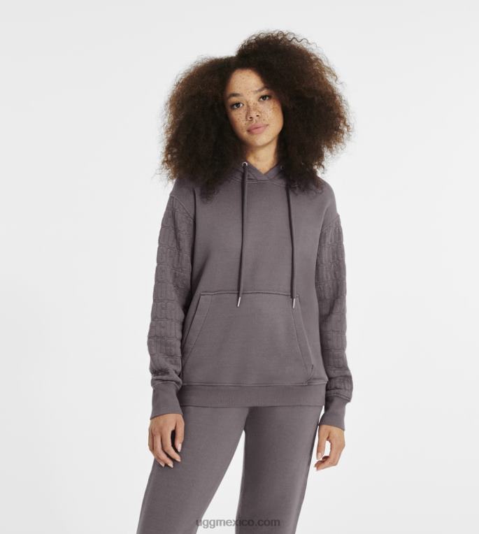 castillo 00NF1184 UGG mujer sudadera con capucha y logo de Tatiana