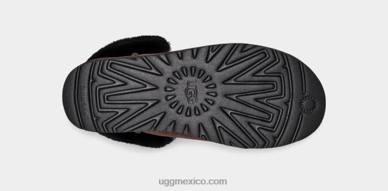 cedro quemado 00NF533 UGG mujer mini encaje alpino clásico
