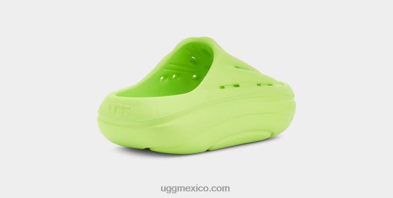 chartreuse pálido 00NF377 UGG mujer tobogán de espuma