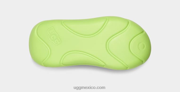 chartreuse pálido 00NF377 UGG mujer tobogán de espuma