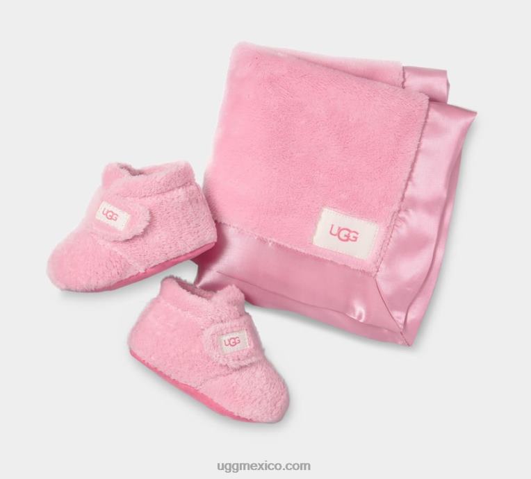 chicle 00NF2008 UGG bebé botín bixbee y manta lovey