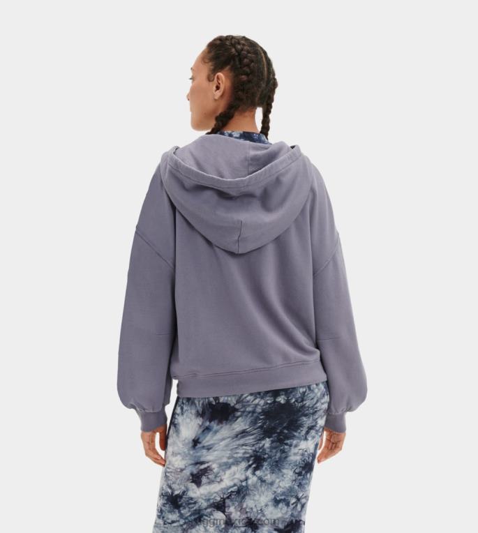 ciclón 00NF1366 UGG mujer sudadera con capucha y manga de media luna abbi