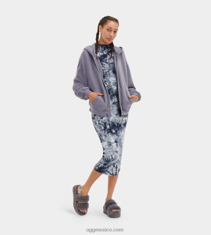 ciclón 00NF1366 UGG mujer sudadera con capucha y manga de media luna abbi