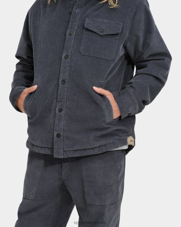 ciclón 00NF1868 UGG hombres sobrecamisa Theodore con botones
