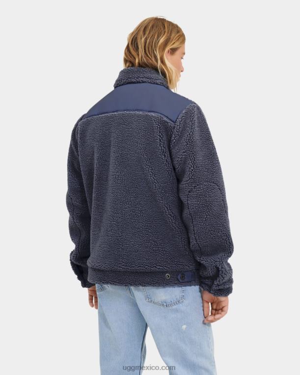 ciclón 00NF1886 UGG hombres chamarra de camionero de sherpa janson