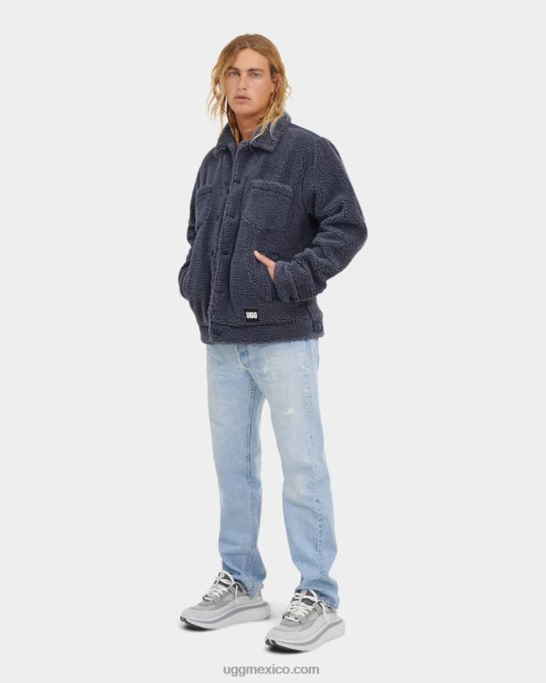 ciclón 00NF1886 UGG hombres chamarra de camionero de sherpa janson