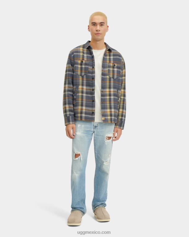 ciclón multi 00NF1876 UGG hombres sobrecamisa braxton a cuadros