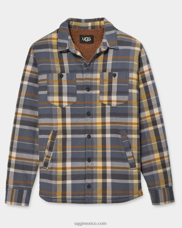 ciclón multi 00NF1876 UGG hombres sobrecamisa braxton a cuadros