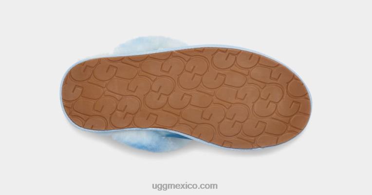 cielo nublado 00NF352 UGG mujer Scuffette II acuarelas