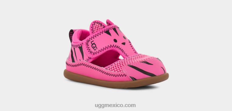 clavel 00NF1999 UGG niños pequeños relleno de tigre delta con punta cerrada