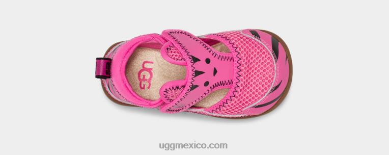 clavel 00NF1999 UGG niños pequeños relleno de tigre delta con punta cerrada