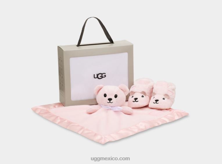concha rosa 00NF2021 UGG bebé bixbee y lovey bear peluche