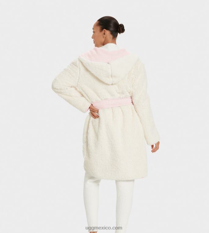 concha rosa brezo 00NF2220 UGG mujer bata reversible portula