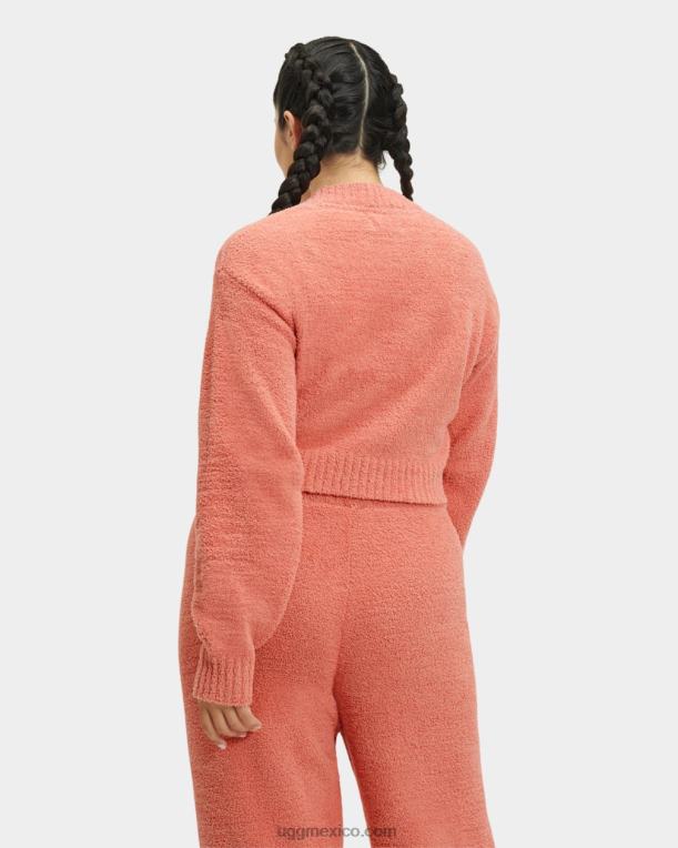 coral del desierto 00NF1156 UGG mujer suéter con cuello alzado heddie