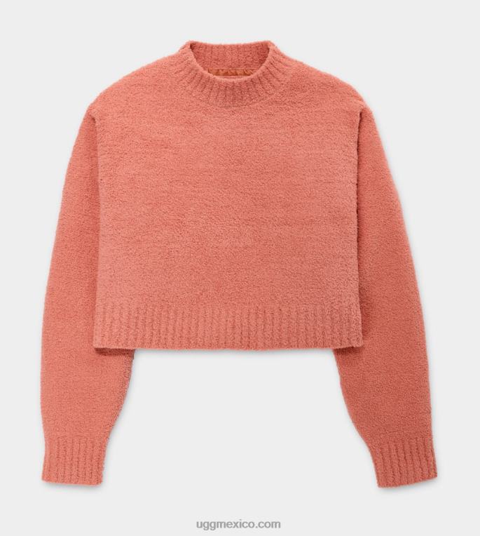 coral del desierto 00NF1156 UGG mujer suéter con cuello alzado heddie