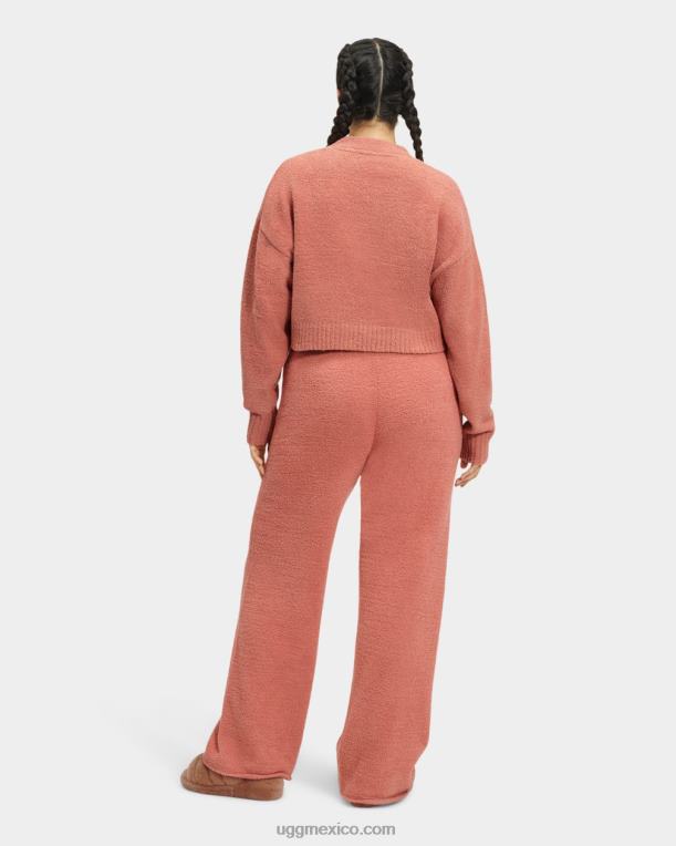 coral del desierto 00NF156 UGG mujer cárdigan corto de nyomi