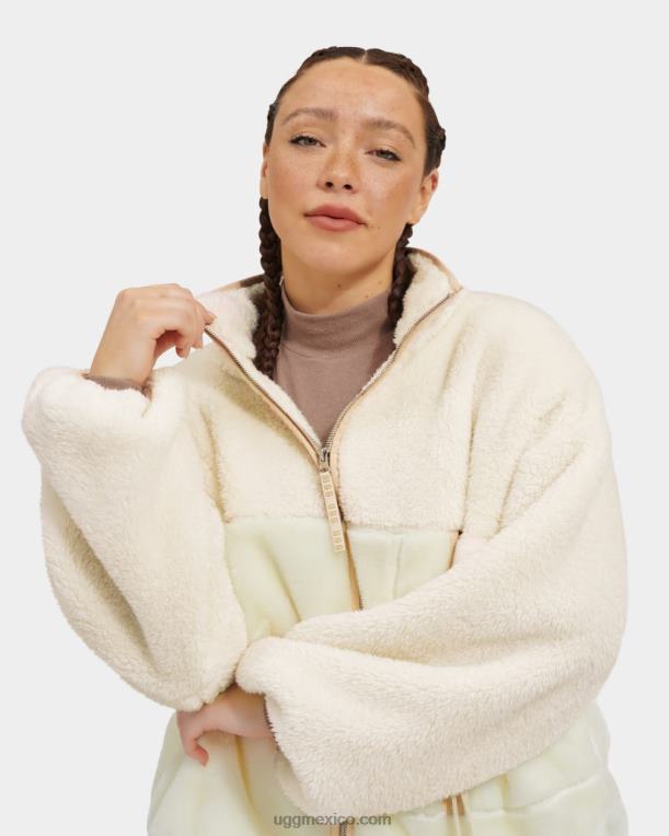 crema 00NF1014 UGG mujer chaqueta sherpa marlene ii