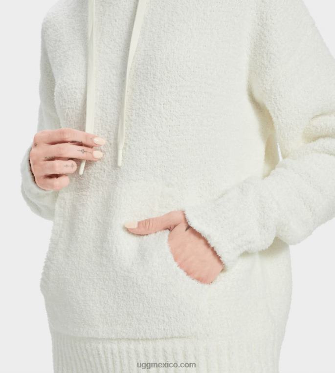 crema 00NF1037 UGG mujer sudadera con capucha asala