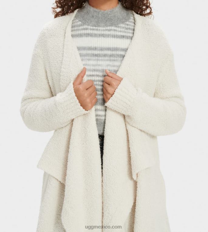 crema 00NF1181 UGG mujer cárdigan cruzado Phoebe