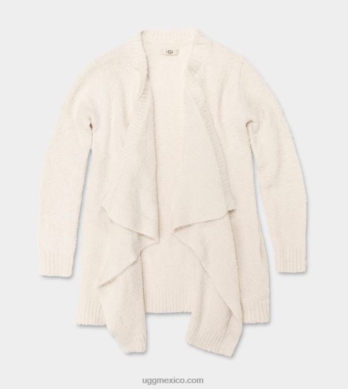 crema 00NF1181 UGG mujer cárdigan cruzado Phoebe