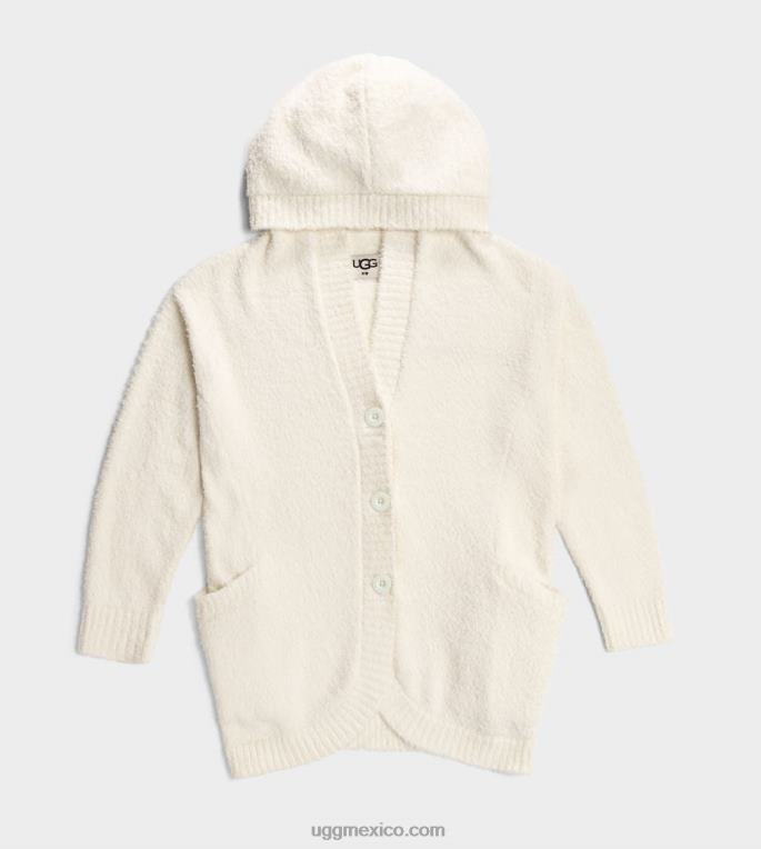crema 00NF2070 UGG mujer cárdigan de viaje franca
