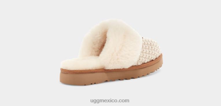 crema 00NF2125 UGG mujer zapatilla acogedora
