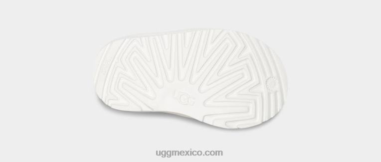 cuero blanco/blanco 00NF311 UGG niños pequeños neumel ii de cuero